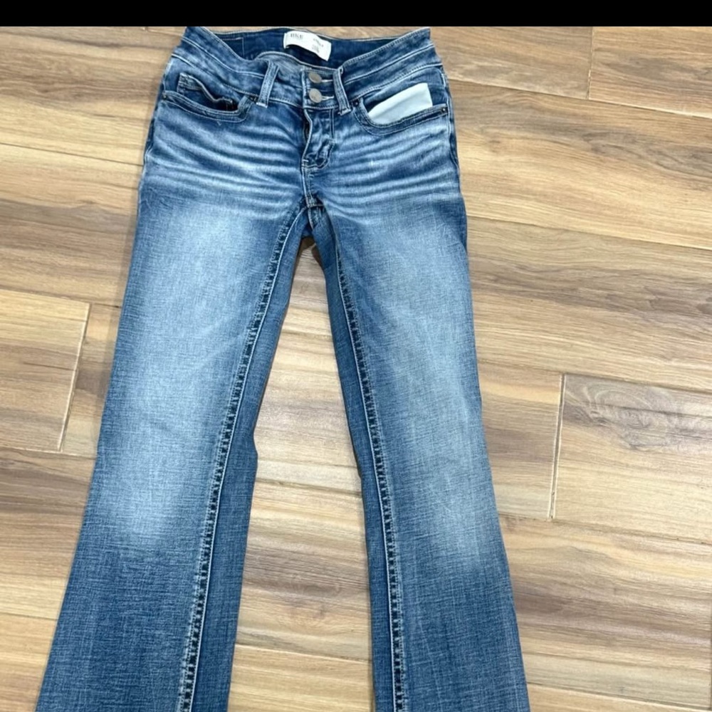 BKE Stella Slim Fit Low Rise Bootcut Jeans